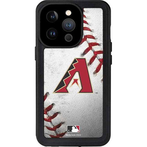 MLB Arizona Diamondbacks Game Ball iPhone 15 Pro Waterproof Case